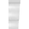 Ekena Millwork 6-in. W x 8-in. D x 16-in. H Funston Architectural Grade PVC Knee Brace BRCP06X08X16FST - alternate 2